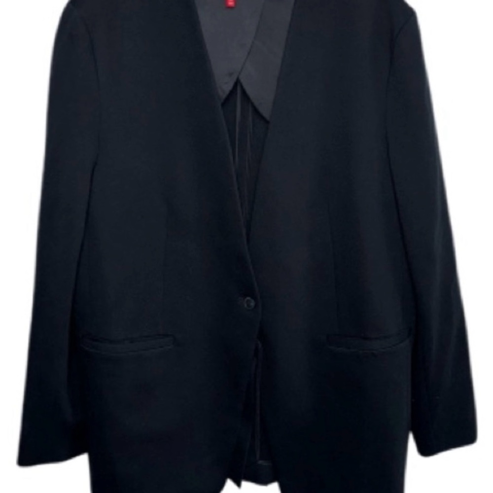 SPANX The Perfect Collarless Blazer black size XL - Picture 6 of 9